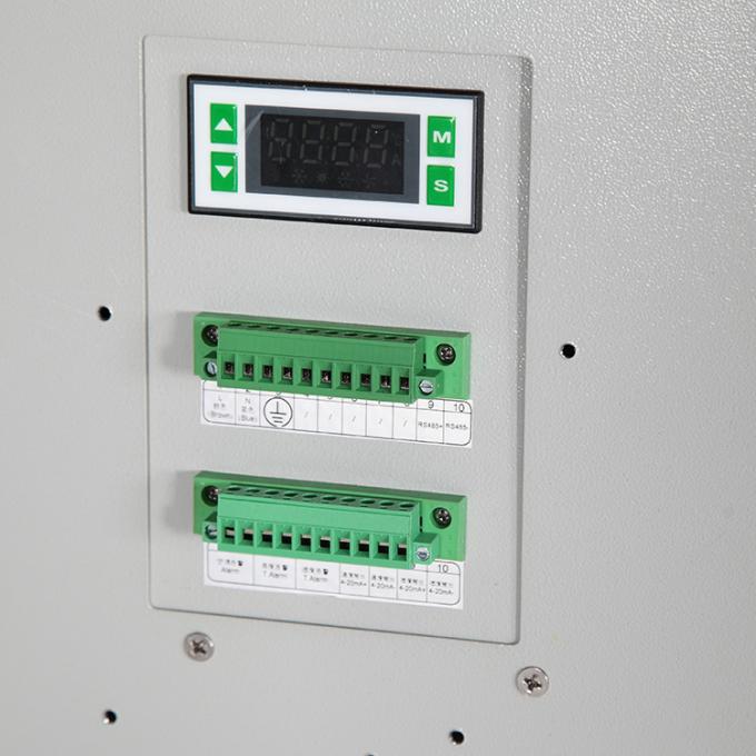 省エネの温度調整されたキャビネット、コントロール パネルの冷却装置