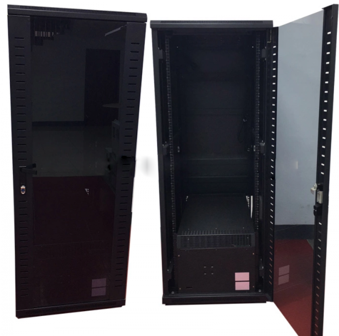 サーバー部屋/データ センタのための黒い内部の列のエアコン サーバー部屋の冷却部